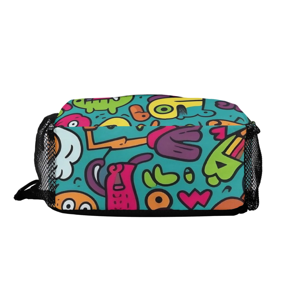 Crazy Characters Chest Crossbody Bag with Adjustable Strap Chest Crossbody Bag Printed Offshore Sci Fi