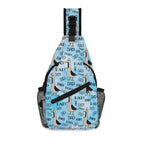 Dad Seagull Chest Crossbody Bag with Adjustable Strap Default Title Chest Crossbody Bag Dad Printed Offshore