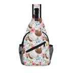 Coconuts Chest Crossbody Bag with Adjustable Strap Default Title Chest Crossbody Bag Food Printed Offshore