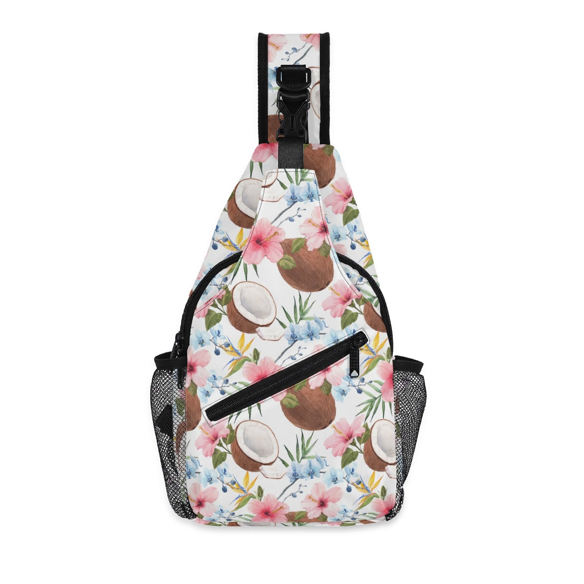 Coconuts Chest Crossbody Bag with Adjustable Strap Default Title Chest Crossbody Bag Food Printed Offshore