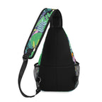 Bright Toucans Chest Crossbody Bag with Adjustable Strap Chest Crossbody Bag animal Printed Offshore