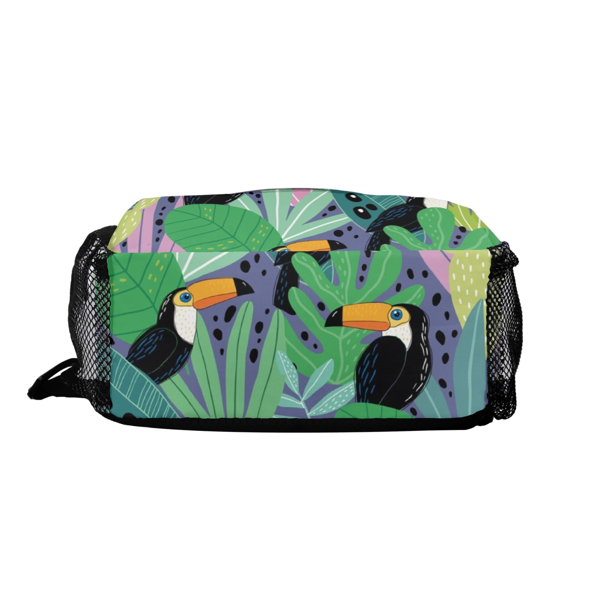 Bright Toucans Chest Crossbody Bag with Adjustable Strap Chest Crossbody Bag animal Printed Offshore