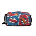 Comic Book Cell Chest Crossbody Bag with Adjustable Strap Chest Crossbody Bag comic Printed Offshore