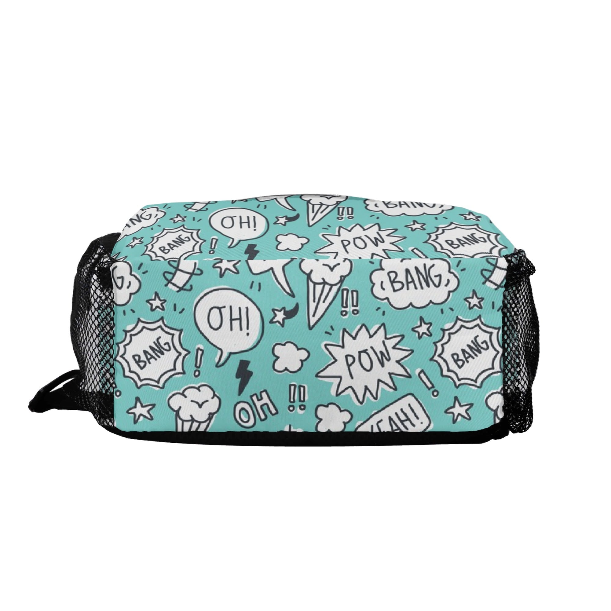 Comic Book Speech Bubbles Chest Crossbody Bag with Adjustable Strap Chest Crossbody Bag comic Printed Offshore