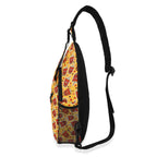 Cola Chest Crossbody Bag with Adjustable Strap Chest Crossbody Bag animal Food Printed Offshore