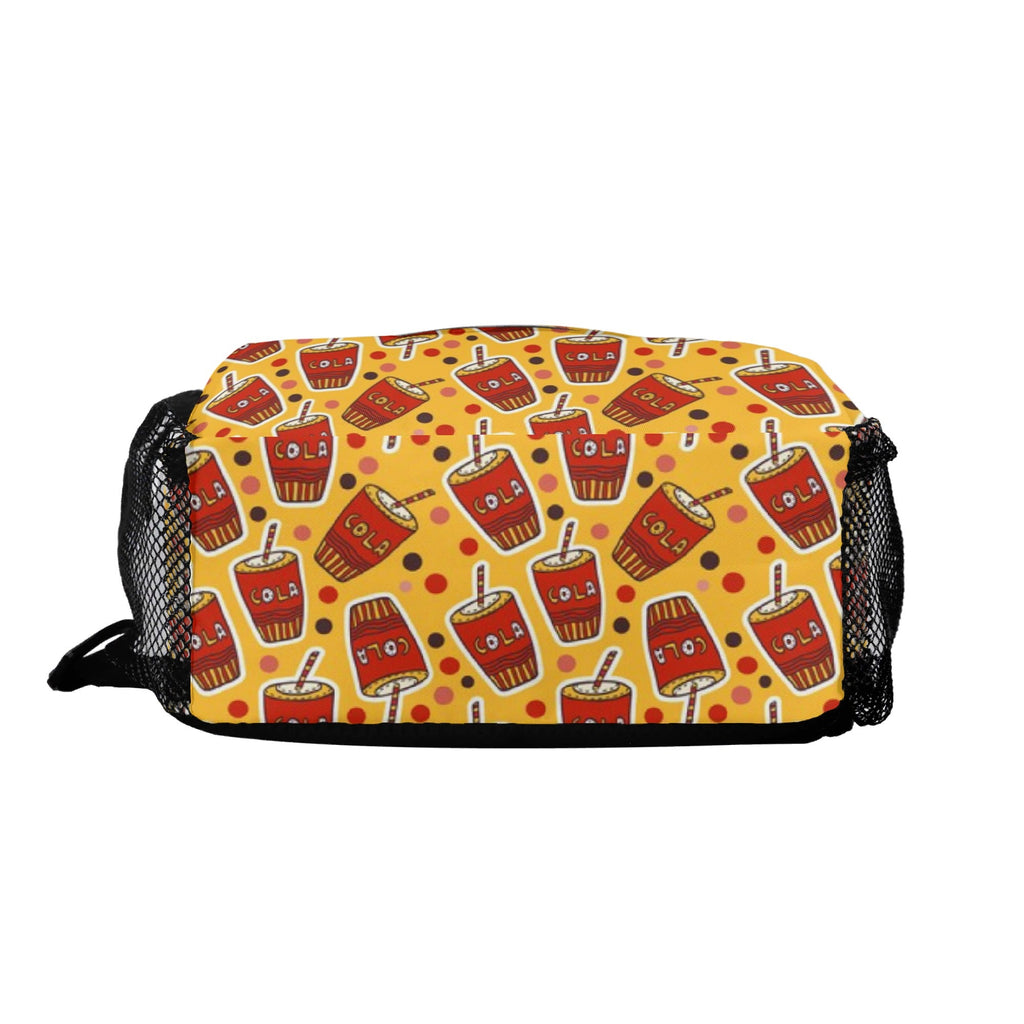 Cola Chest Crossbody Bag with Adjustable Strap Chest Crossbody Bag animal Food Printed Offshore