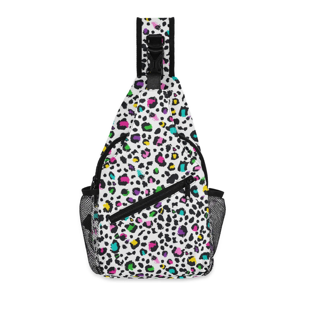 Animal Print In Colour Chest Crossbody Bag with Adjustable Strap Default Title Chest Crossbody Bag animal Printed Offshore