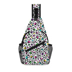 Animal Print In Colour Chest Crossbody Bag with Adjustable Strap Default Title Chest Crossbody Bag animal Printed Offshore