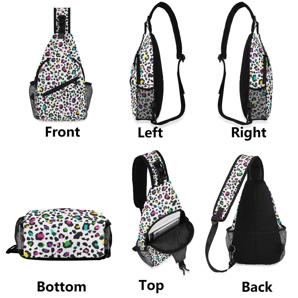 Animal Print In Colour Chest Crossbody Bag with Adjustable Strap Chest Crossbody Bag animal Printed Offshore