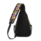 Bright And Cute Chest Crossbody Bag with Adjustable Strap Chest Crossbody Bag Printed Offshore