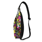Bright And Cute Chest Crossbody Bag with Adjustable Strap Chest Crossbody Bag Printed Offshore