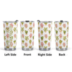 Personalised Cactus Plants In Pots Stainless Steel 20oz Travel Mug Personalised 20oz Travel Mug Plants Printed Offshore