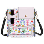 Butterflies And Rainbows Crossbody Water Bottle Storage Bag Default Title Water Bottle Storage Handbag Printed Offshore