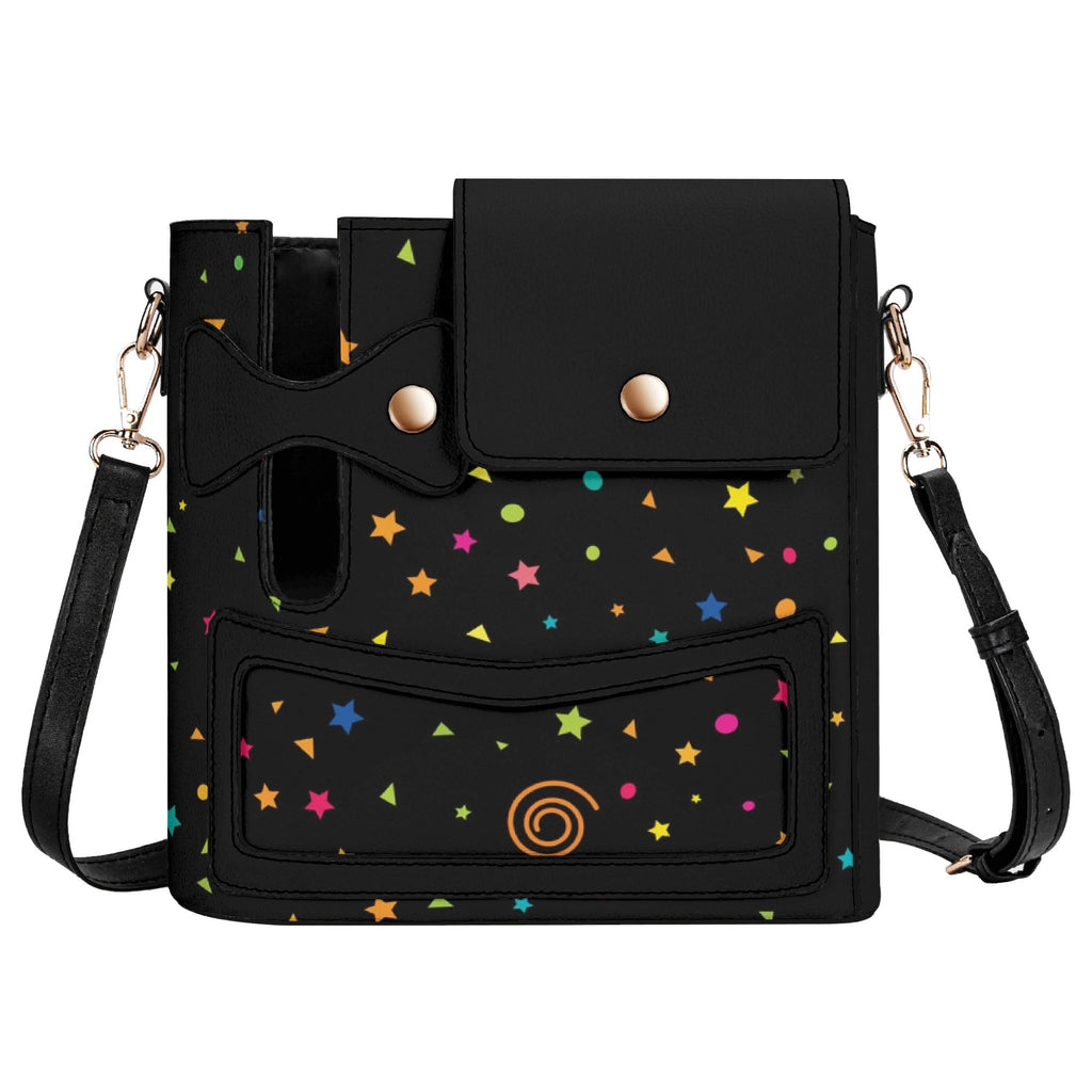 Stars And Swirls Crossbody Water Bottle Storage Bag Default Title Water Bottle Storage Handbag Printed Offshore