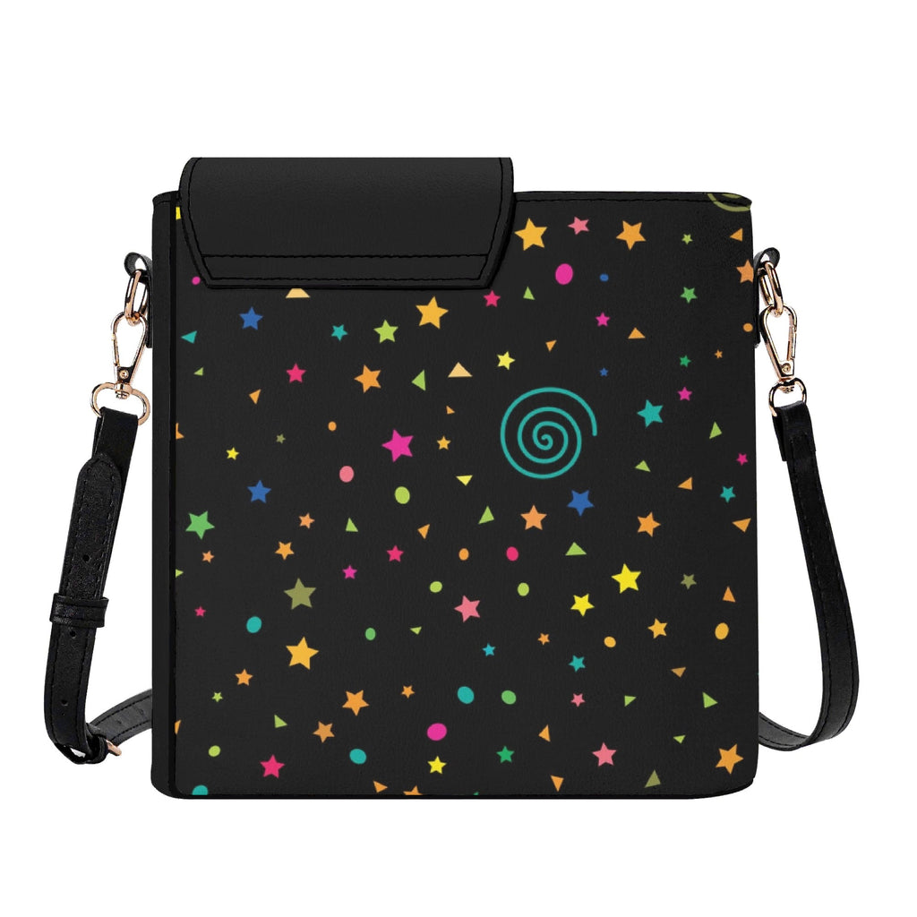Stars And Swirls Crossbody Water Bottle Storage Bag Water Bottle Storage Handbag Printed Offshore