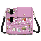 Fast Food Crossbody Water Bottle Storage Bag Default Title Water Bottle Storage Handbag Food Printed Offshore