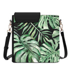 Jungle Leaves Crossbody Water Bottle Storage Bag Water Bottle Storage Handbag Plants Printed Offshore