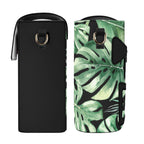 Jungle Leaves Crossbody Water Bottle Storage Bag Water Bottle Storage Handbag Plants Printed Offshore