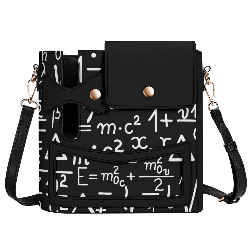Mathematics Crossbody Water Bottle Storage Bag Default Title Water Bottle Storage Handbag Maths Printed Offshore