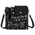 Mathematics Crossbody Water Bottle Storage Bag Default Title Water Bottle Storage Handbag Maths Printed Offshore