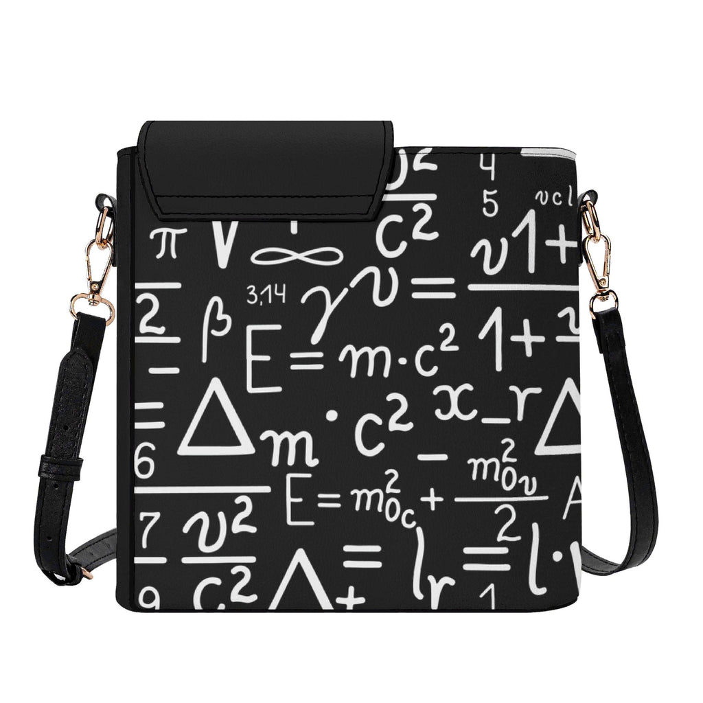 Mathematics Crossbody Water Bottle Storage Bag Water Bottle Storage Handbag Maths Printed Offshore