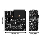 Mathematics Crossbody Water Bottle Storage Bag Water Bottle Storage Handbag Maths Printed Offshore