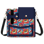 Comic Book Pop Crossbody Water Bottle Storage Bag Default Title Water Bottle Storage Handbag comic Printed Offshore