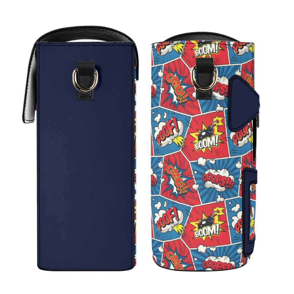 Comic Book Pop Crossbody Water Bottle Storage Bag Water Bottle Storage Handbag comic Printed Offshore