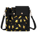 Lightning Bolts Crossbody Water Bottle Storage Bag Default Title Water Bottle Storage Handbag comic Printed Offshore