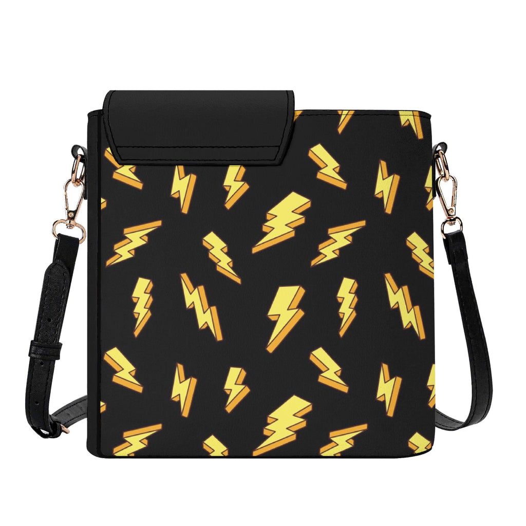 Lightning Bolts Crossbody Water Bottle Storage Bag Water Bottle Storage Handbag comic Printed Offshore