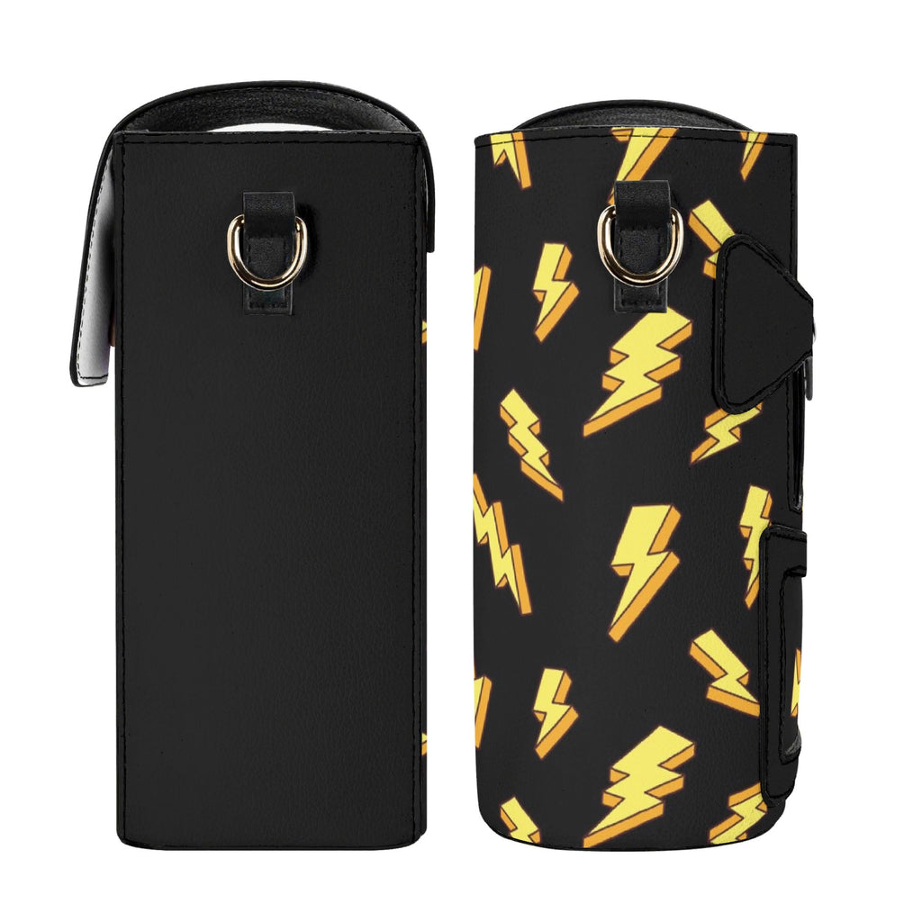 Lightning Bolts Crossbody Water Bottle Storage Bag Water Bottle Storage Handbag comic Printed Offshore