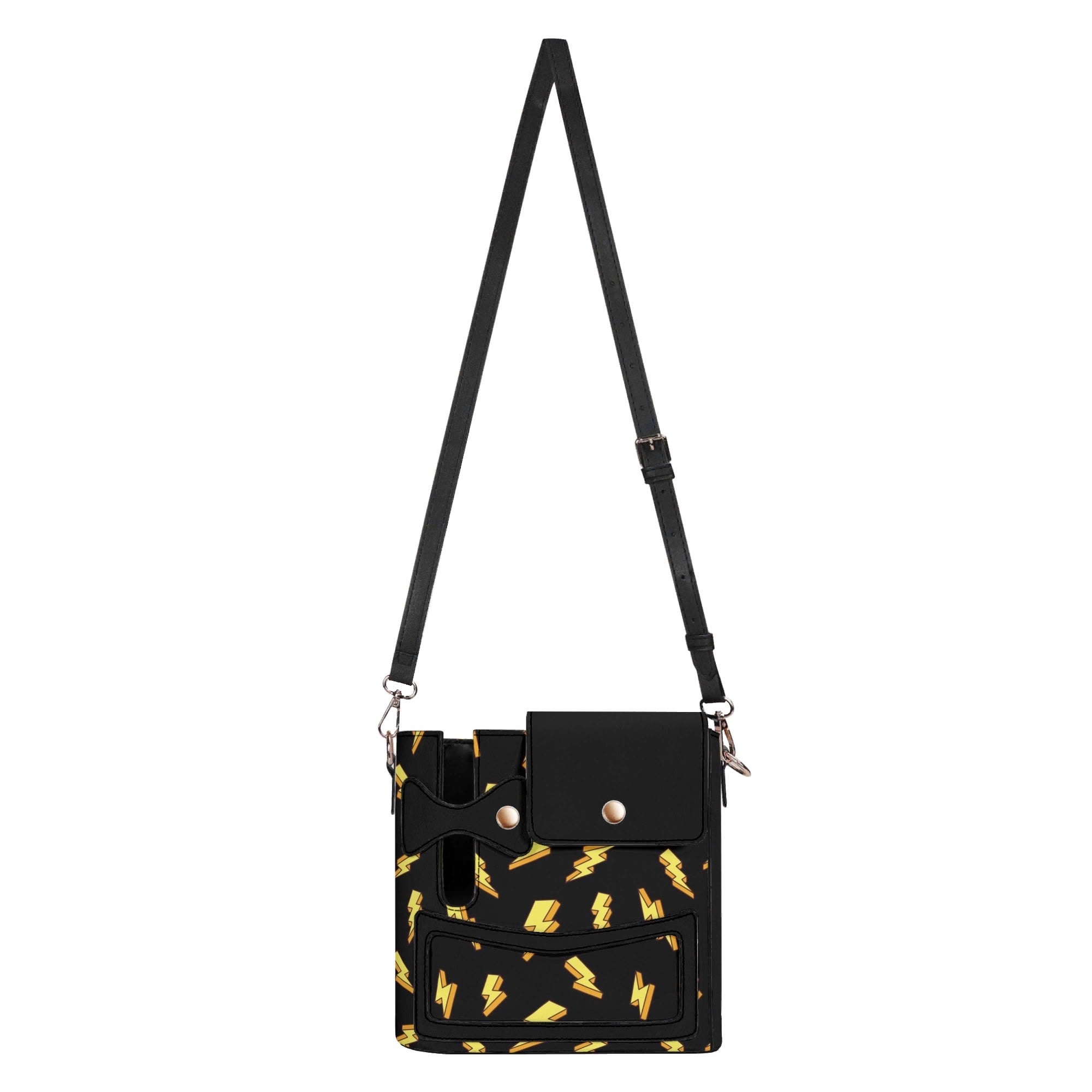 Lightning Bolts Crossbody Water Bottle Storage Bag Water Bottle Storage Handbag comic Printed Offshore