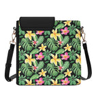 Frangipani Crossbody Water Bottle Storage Bag Water Bottle Storage Handbag Plants Printed Offshore