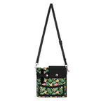 Frangipani Crossbody Water Bottle Storage Bag Water Bottle Storage Handbag Plants Printed Offshore