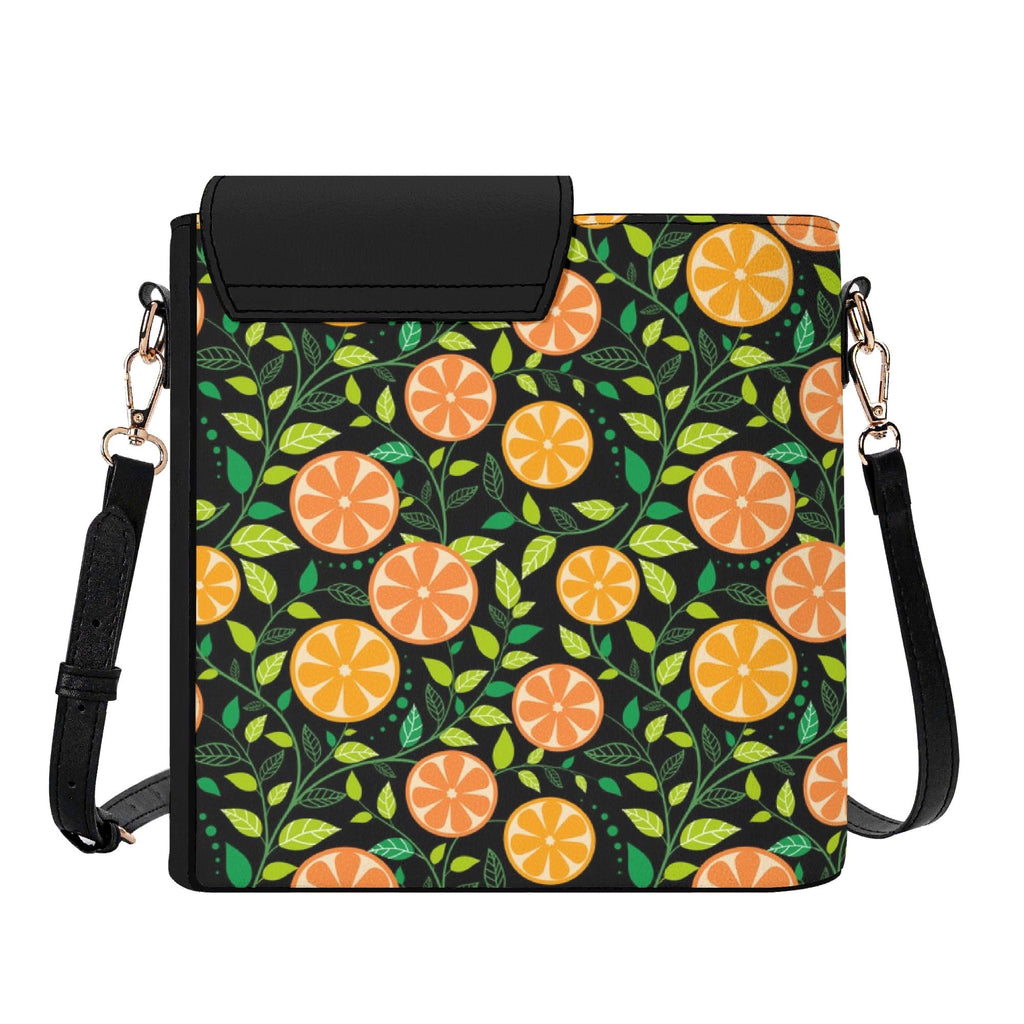 Oranges Crossbody Water Bottle Storage Bag Water Bottle Storage Handbag Food Printed Offshore