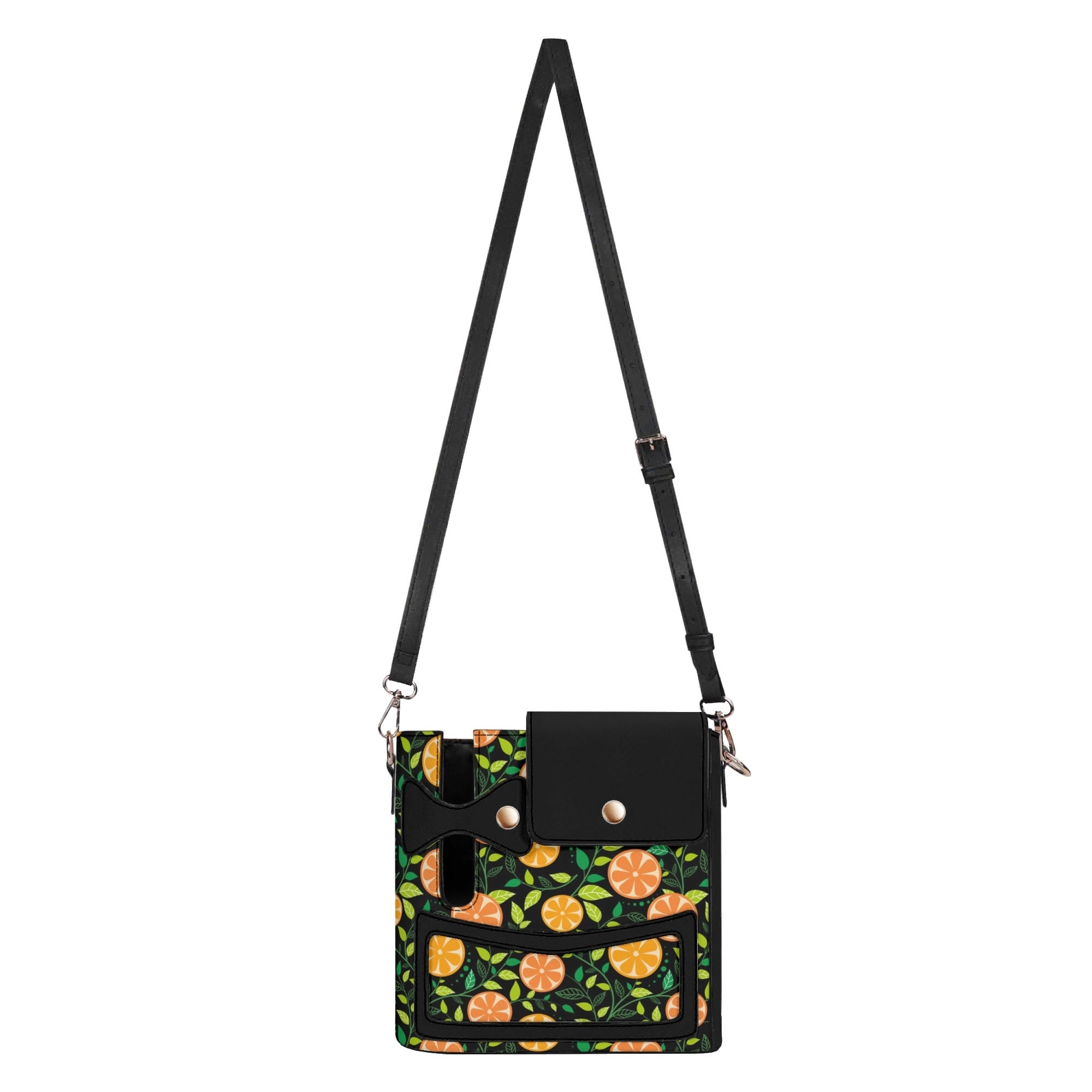 Oranges Crossbody Water Bottle Storage Bag Water Bottle Storage Handbag Food Printed Offshore
