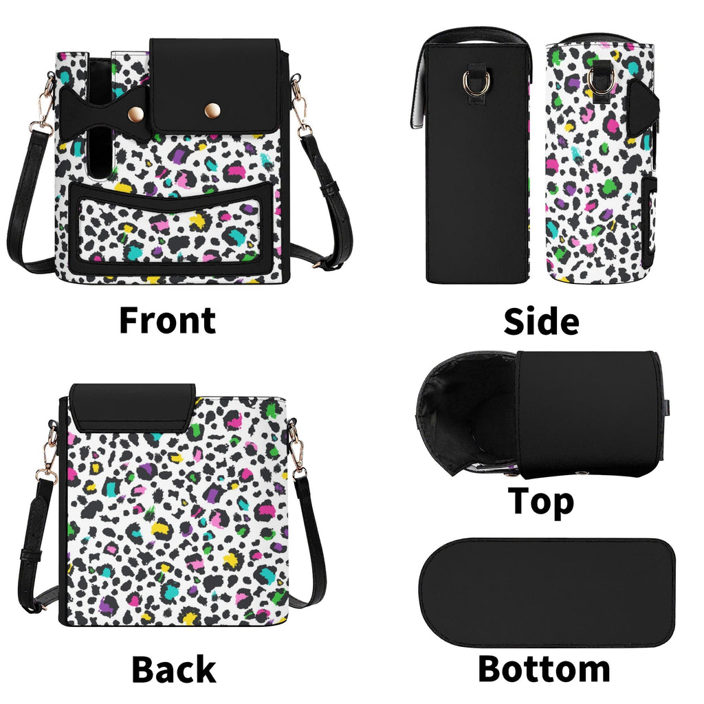 Animal Print In Colour Crossbody Water Bottle Storage Bag Water Bottle Storage Handbag animal Printed Offshore