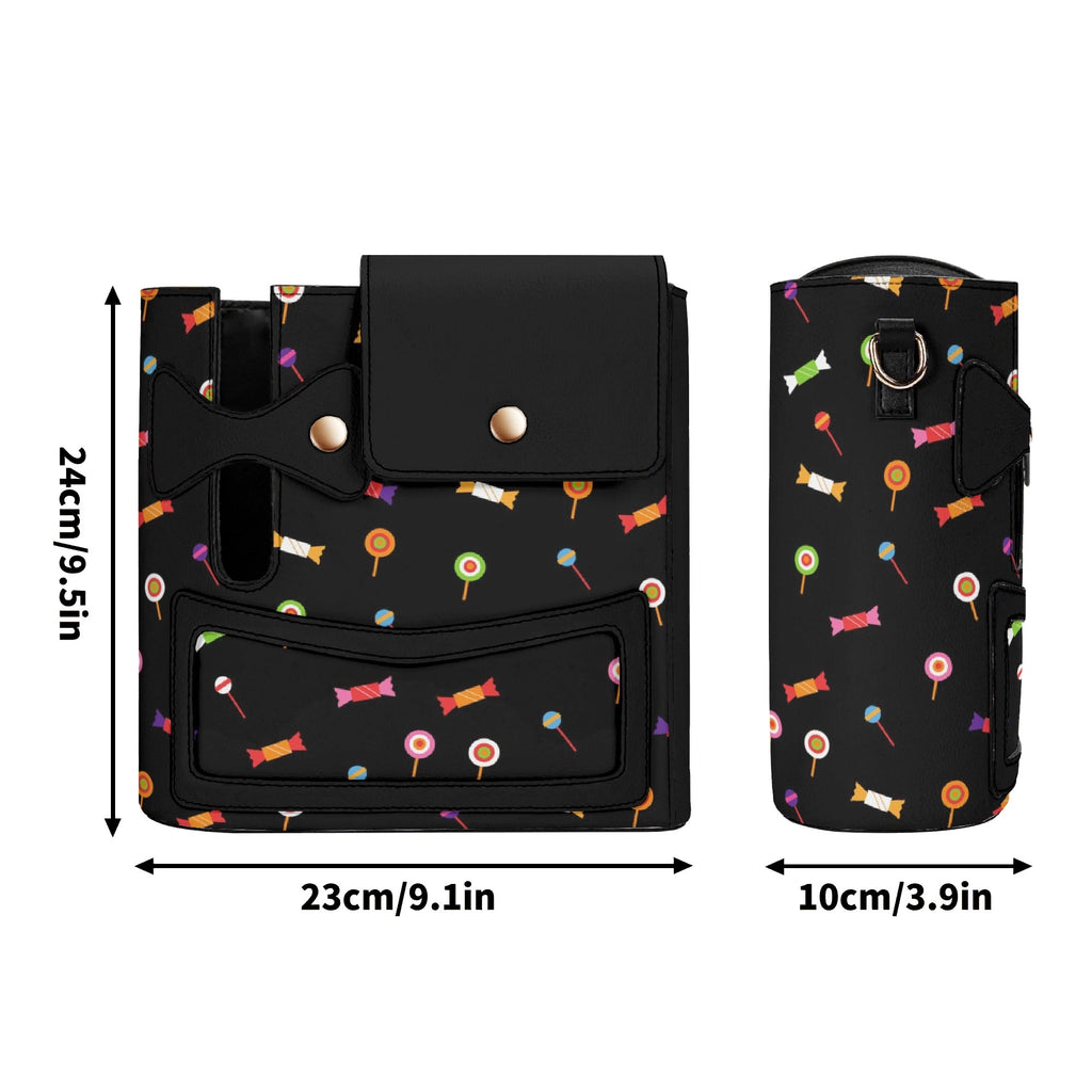 Candy Crossbody Water Bottle Storage Bag Water Bottle Storage Handbag Food Printed Offshore