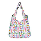Rainbows And Butterflies 3 Pack of Foldable Shopping Bags Default Title 3-Pack Shopping Bags Printed Offshore