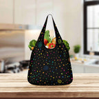Stars And Swirls 3 Pack of Foldable Shopping Bags 3-Pack Shopping Bags Printed Offshore