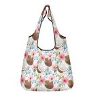 Coconuts 3 Pack of Foldable Shopping Bags Default Title 3-Pack Shopping Bags Food Printed Offshore