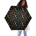 Fun Lightning Compact Automatic Umbrella Default Title Compact Automatic Umbrella comic Printed Offshore