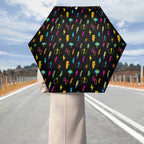 Fun Lightning Compact Automatic Umbrella Compact Automatic Umbrella comic Printed Offshore