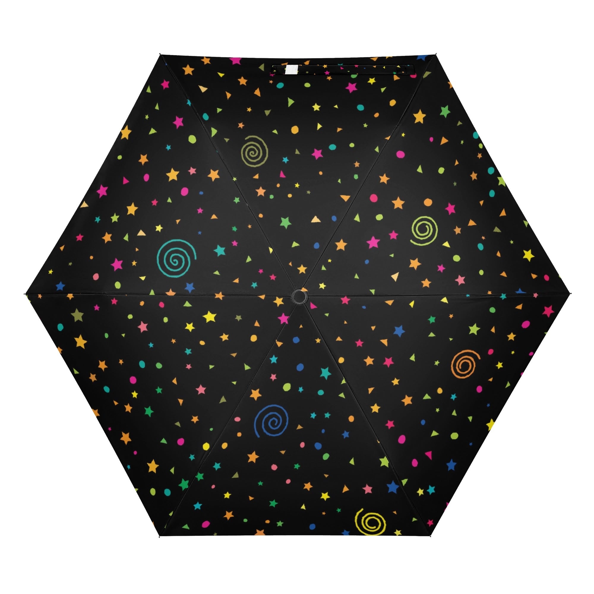 Stars And Swirls Compact Automatic Umbrella Compact Automatic Umbrella Printed Offshore