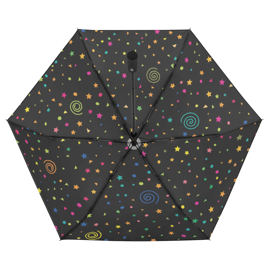 Stars And Swirls Compact Automatic Umbrella Compact Automatic Umbrella Printed Offshore