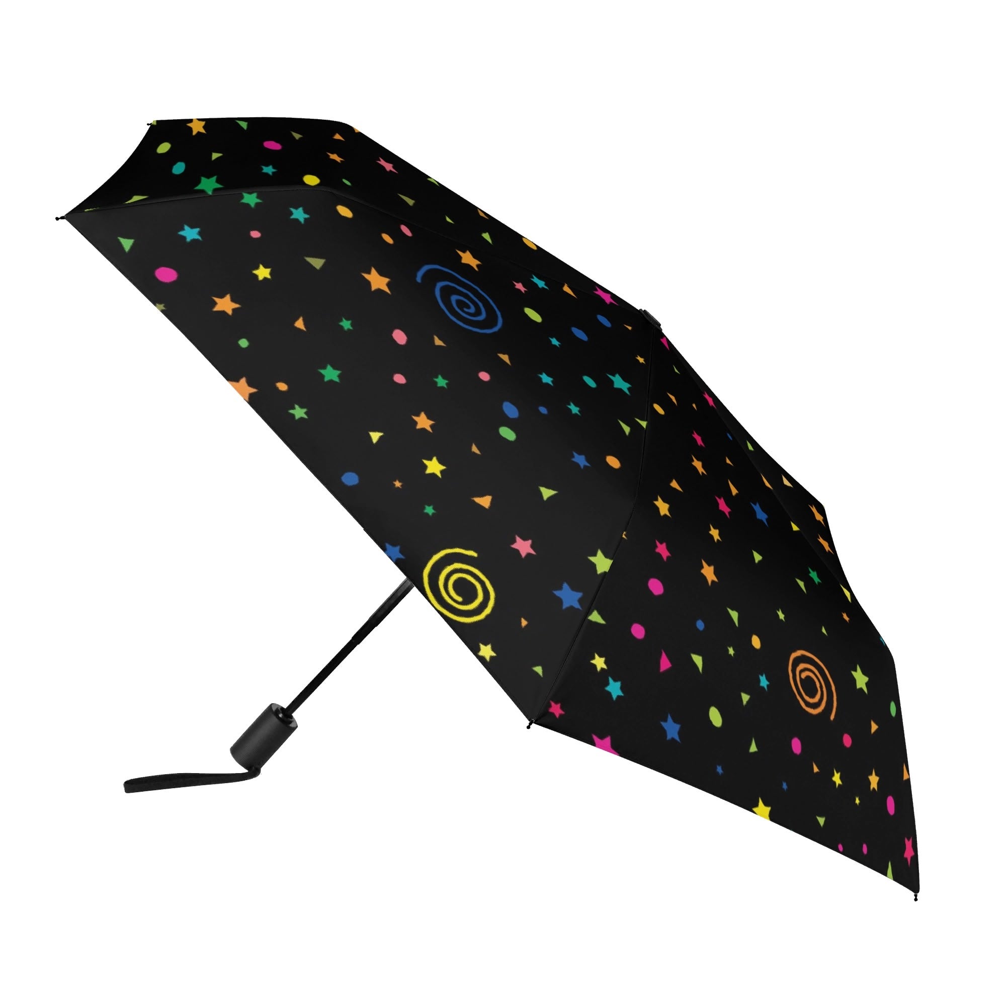 Stars And Swirls Compact Automatic Umbrella Compact Automatic Umbrella Printed Offshore