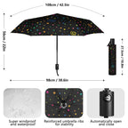 Stars And Swirls Compact Automatic Umbrella Compact Automatic Umbrella Printed Offshore
