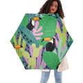 Bright Toucans Compact Automatic Umbrella Default Title Compact Automatic Umbrella animal Printed Offshore