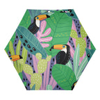 Bright Toucans Compact Automatic Umbrella Compact Automatic Umbrella animal Printed Offshore