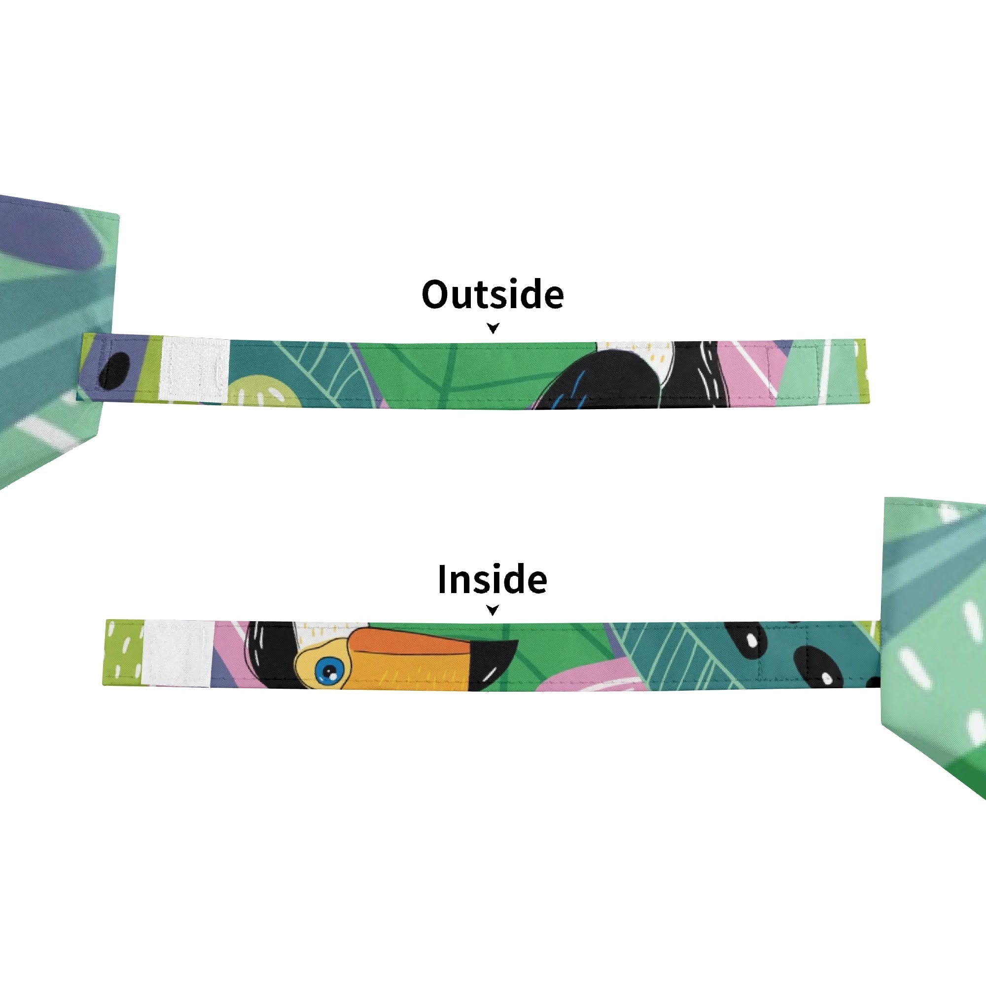 Bright Toucans Compact Automatic Umbrella Compact Automatic Umbrella animal Printed Offshore